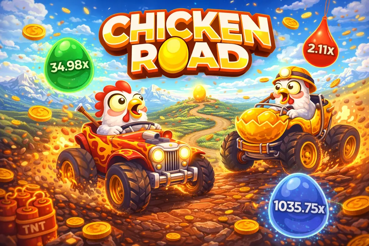 Chicken Road Mobile Spielerlebnis - Hochformat und Querformat auf Smartphone und Tablet