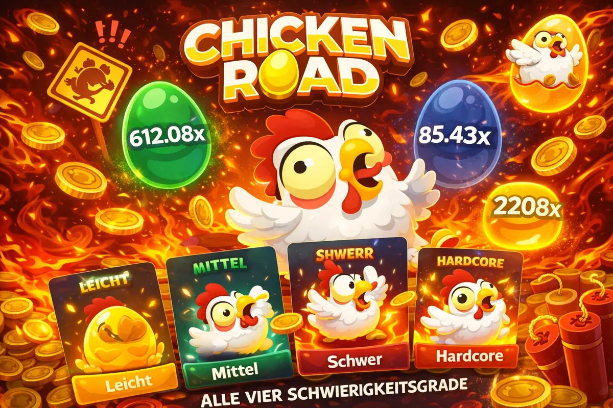 Chicken Road auf Android-Smartphone installieren - Chrome PWA zum Startbildschirm hinzufügen