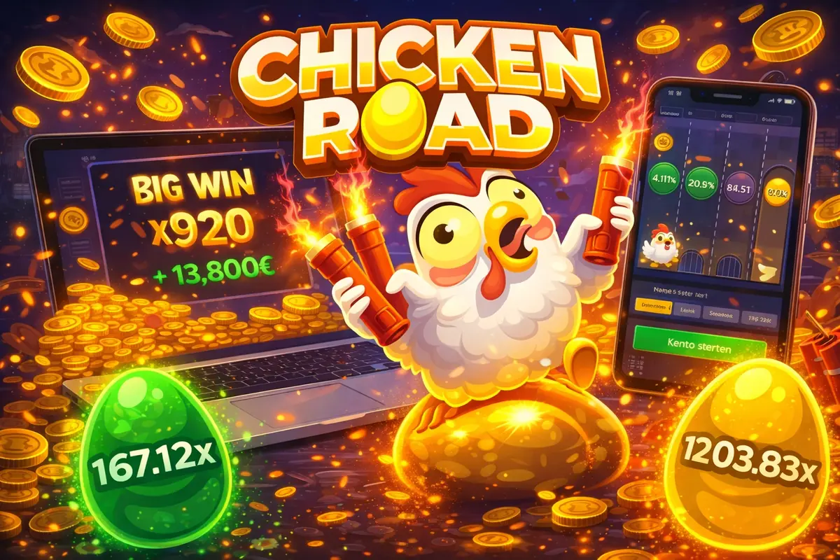 Chicken Road Konto erstellen - Kostenlose Registrierung für Spielfortschritt und Statistiken